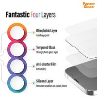PanzerGlass 2662 2662 Screenprotector (glas) Apple iPhone 11, iPhone XR 1 stuk(s) Anti-vingerafdruk, Antibacterieel - thumbnail