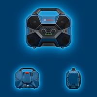 Bosch Blauw GPB 18V-6 C PROFESSIONAL Bluetooth speaker | Zonder accu en lader - 06014A6000 - thumbnail