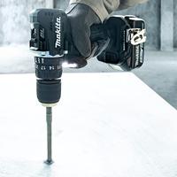 Makita dhp487rtj 18v klopboor-/schroefmachine koolborstelloos 5,0 ah accu (2 st), snellader, mbox - thumbnail