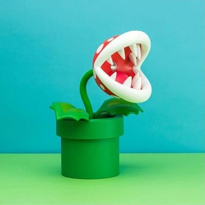 Super Mario - Piranha Plant Posable Lamp (21cm)