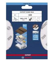 Bosch Accessoires EXPERT Schuurvel Web W480 115 x 140 mm, G320, 2x - 2608902384 - thumbnail