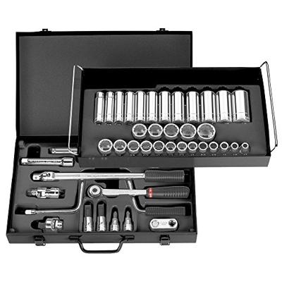 Facom set van korte en lange 12-kantdoppen van 3/8" tot 1"1/4 - S.450UP