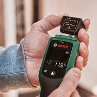 Bosch Groen Universal Humid Houtvochtmeter | Incl 3 x 1,5 V Lr03 (AAA) Batterijen | In doos - 0603688000 - thumbnail