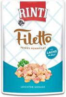 RINTI Filetto Chicken fillet with salmon - natvoer voor honden - 100g - thumbnail