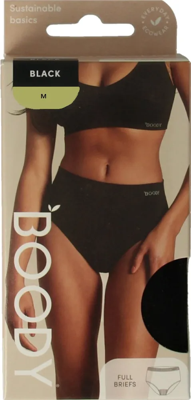 Boody Full Brief Taille Slip Zwart M Boody Full Brief Taille Slip Zwart M