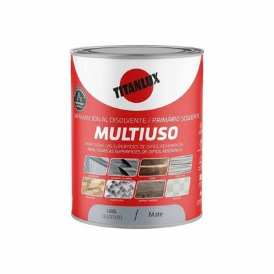 Grondverf Titanlux Grijs Mat 750 ml