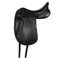 PDS Carl Hester zadel zwart maat:17.5 m - thumbnail