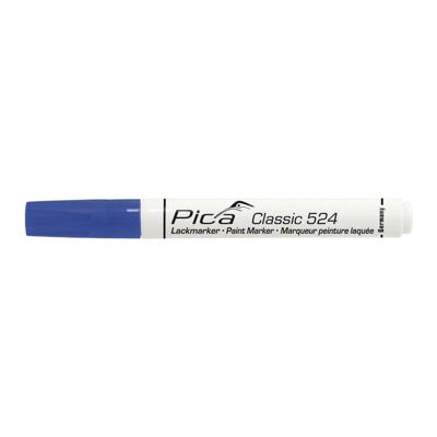 Pica 524/41 Lakmarker | 2-4mm | Ronde tip | Blauw | 10 stuks - PI52441
