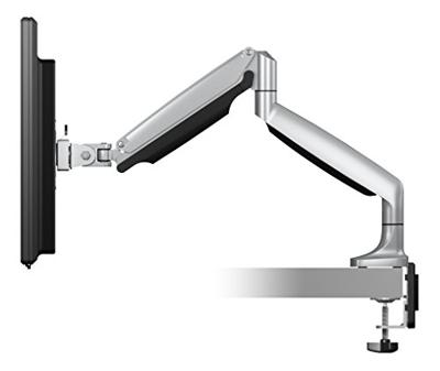 ICY BOX IB-MS503-T, Monitorständer mit Tischhalterung für ein Monitor bis zu 32 (81 cm) Monitor-tafelbeugel 1-voudig 81,3 cm (32) Zilver-grijs In hoogte