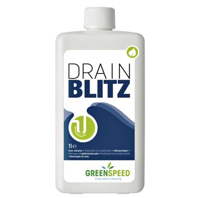 Ontstopper Greenspeed Drain Blitz 1 liter | 8 stuks