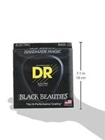 DR Strings BKB5-40 Black Beauties 40-120 set 5 snaren voor elektrische basgitaar - thumbnail