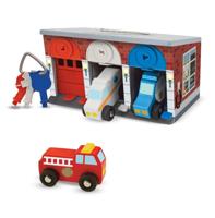 Melissa & Doug garage Lock & Roll 7 delig - thumbnail