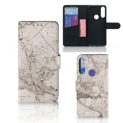 Alcatel 1S 2020 | Bookcase | Marmer Beige