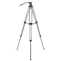 Caruba Videostar 180 Pro Videostatief + vloeistof gedempte kop - thumbnail