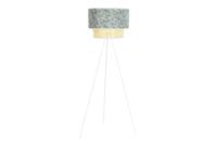 Vloerlamp DKD Home Decor Metaal Polyester Wit Groen 220 V 50 W (40 x 40 x 129 cm) - thumbnail
