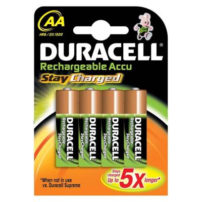 Duracell oplaadbare batterijen Recharge Ultra AA, blister van 4 stuks - thumbnail