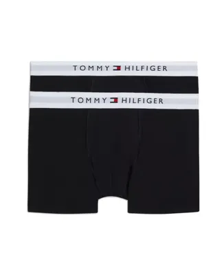 Tommy Hilfiger 2-Pack jongens Boxershorts - Classic - Zwarte jongens onderbroeken