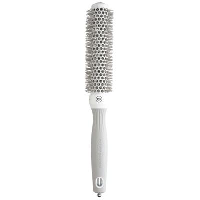 Olivia Garden Wavy Bristles White & Grey Brush Ø25mm