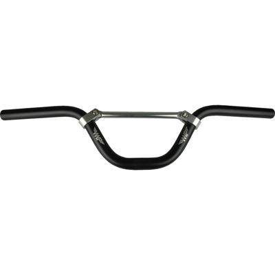 VWP stuur bmx met chrome spil 150mm/6" aluminium zwart
