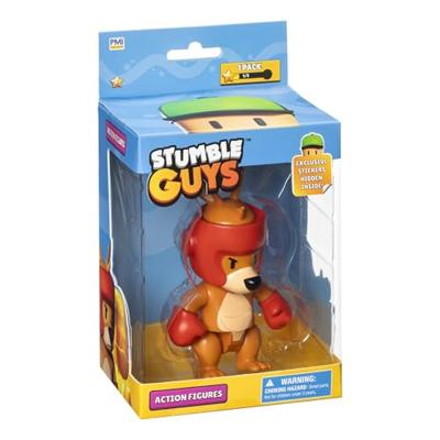 Gelede figuur - BANDAI - Stumble Guys - Boxing Roo - 11 cm - Met stickers