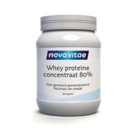 Nova Vitae Whey proteine concentraat 80% 500 Gram - thumbnail
