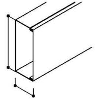 OBO Bettermann 6247148 Kabelgoot (l x b x h) 2000 x 150 x 60 mm Natuur 1 stuk(s) - thumbnail