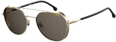 Carrera Eyewear zonnebril 222/G/S unisex cat. 1 piloot RVS goud Carrera Eyewear zonnebril 222/G/S unisex cat. 1 piloot RVS goud