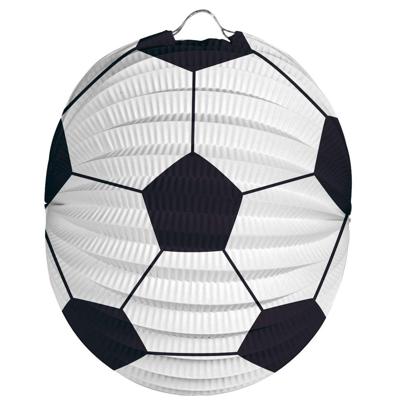 Lampion Voetbal Bolvorm 22cm