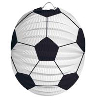 Lampion Voetbal Bolvorm 22cm - thumbnail