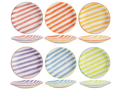 Cookinglife Ontbijtborden / Dessertborden Summer Vibes ø 19 cm - 6 stuks