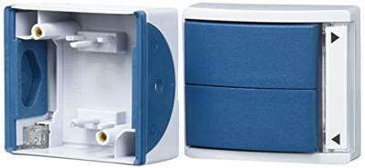Busch-Jaeger 2CKA001442A0469 Ocean (opbouw) Compleet Jaloezie-schakelaar/-knop spatwaterdicht Blue