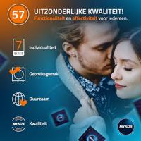MySize PRO 57mm - Iets Ruimere Condooms 36 stuks - thumbnail