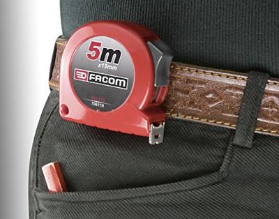 Facom Dubbelzijdig Meetlint RED Series met ABS-behuizing 5m/19mm - 893B.519PB Facom Dubbelzijdig Meetlint RED Series met ABS-behuizing 5m/19mm - 893B.519PB
