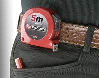 Facom Dubbelzijdig Meetlint RED Series met ABS-behuizing 5m/19mm - 893B.519PB - thumbnail