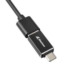 Sharkoon 4-Port USB 3.2 Gen 1 Aluminium usb-hub - thumbnail