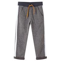 VidaXL Kinderjoggingbroek 140 gemêleerd donkergrijs - thumbnail