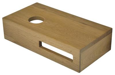 Fonteinplank BWS Oak Planchet 40x21x10 cm Links