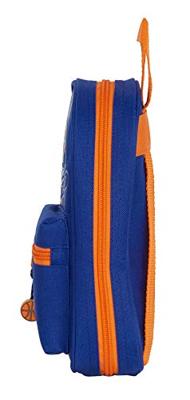 Etui Valencia Basket M747 Blauw Oranje 12 x 23 x 5 cm (33 Onderdelen)