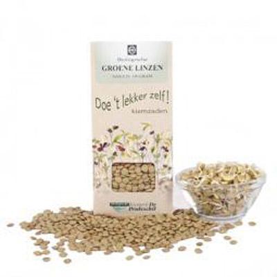 Peuleschil Groene linzen bio 140 Gram