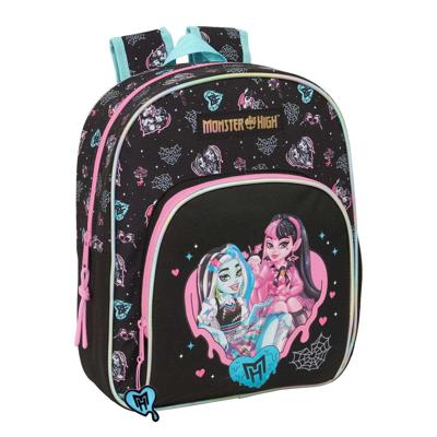 Schoolrugzak Monster High Zwart 28 x 34 x 10 cm