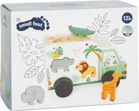 Small Foot houten vormenstoof jeep safari, 6dlg. - thumbnail