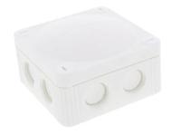 Wiska Combi 308/leer/W Aftakkast (l x b x h) 85 x 85 x 51 mm Wit IP66 1 stuk(s) - thumbnail