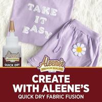 Aleene's • quicky dry fabric fusion textiellijm fles 118ml - thumbnail