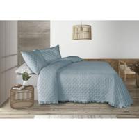 Sprei Pierre Cardin AROA Blauw Bed van 90 (2 Onderdelen) - thumbnail