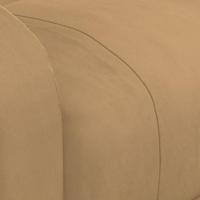 Fauteuil verstelbaar fluweel bruin - thumbnail