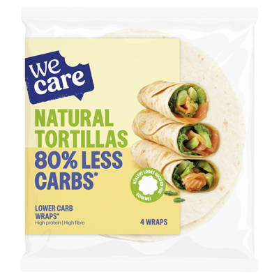 WeCare Low Carb Natural Tortillas WeCare Low Carb Natural Tortillas