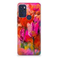 Smartphone hoesje Motorola Moto G60s Tulips - thumbnail