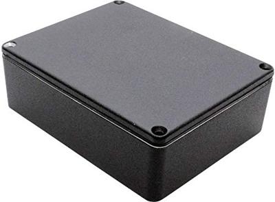 Hammond Electronics 1590WBB2BK Universele behuizing 119 x 94 x 38 Aluminium spuitgietwerk Zwart 1 stuk(s)