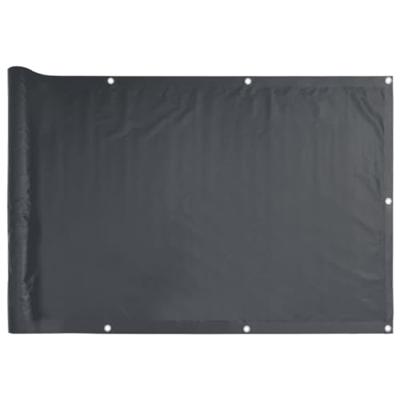 VidaXL Balkonscherm 90x300 cm oxford stof antraciet