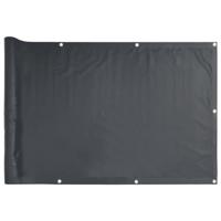 VidaXL Balkonscherm 90x300 cm oxford stof antraciet - thumbnail